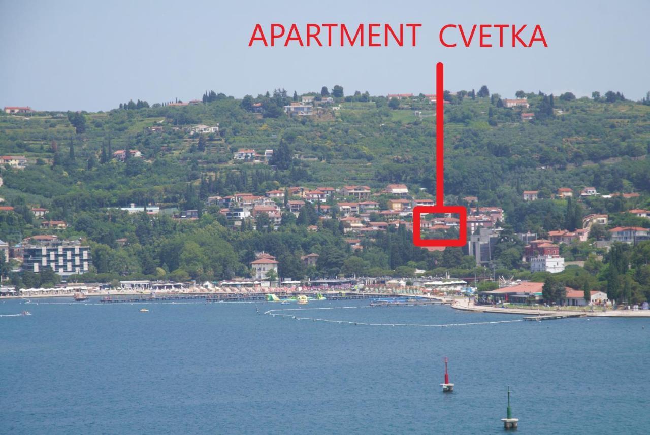 Apartment Cvetka Portorož Zewnętrze zdjęcie